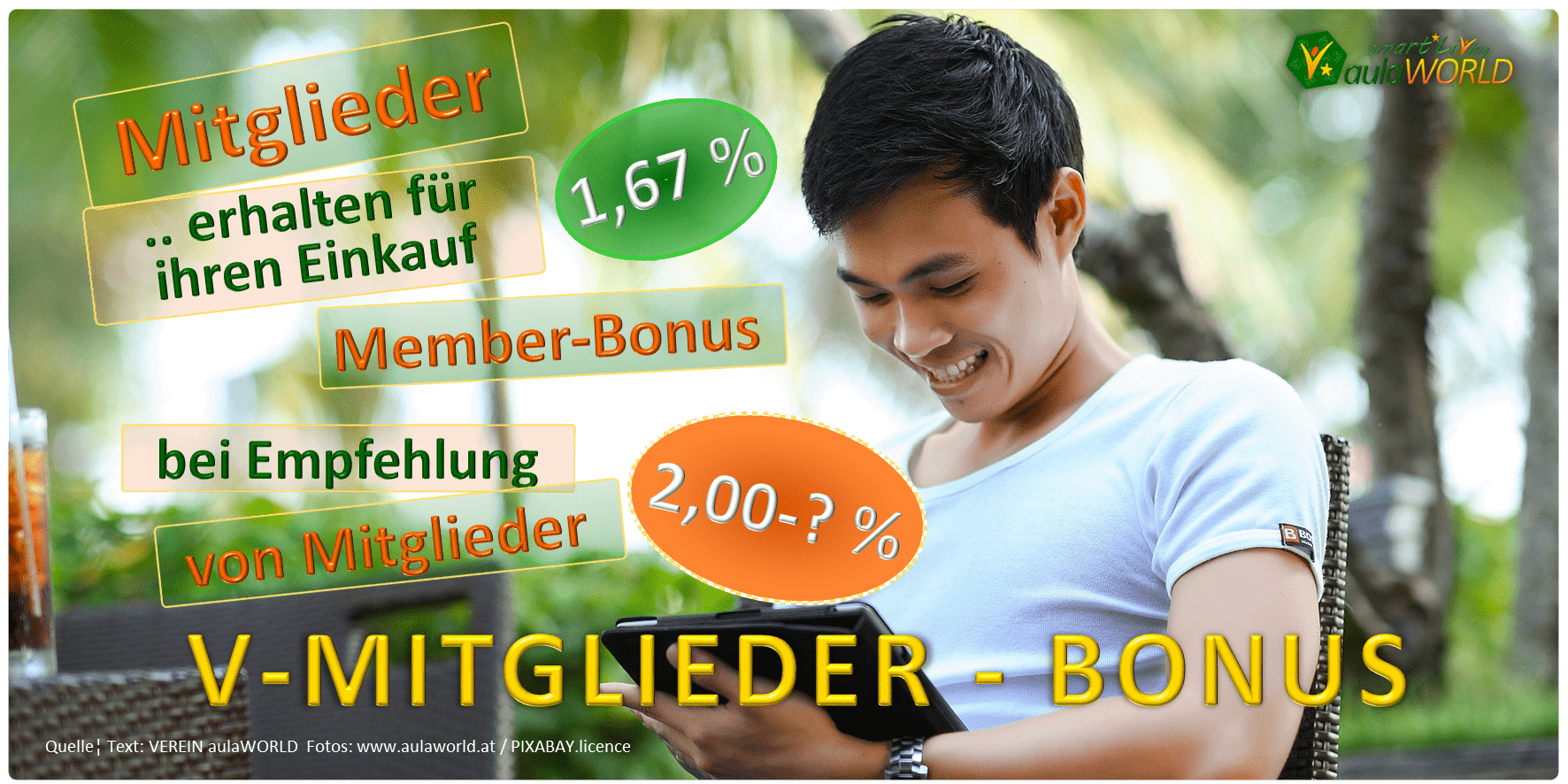 EASY  Förder-Mitgliedschaft Gründeraktion - aulaWORLD