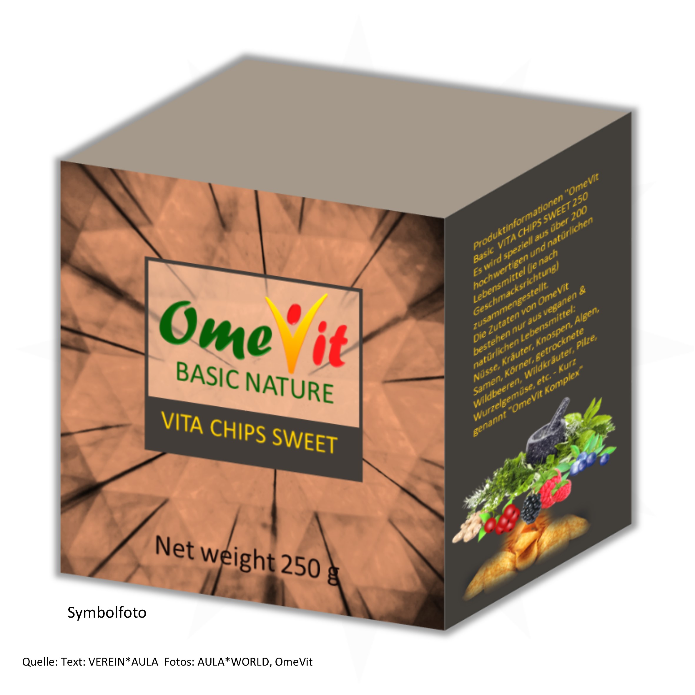 OMEVIT  VITA CHIPS WILD BEERY 250  Coming soon 3 Q / 2023