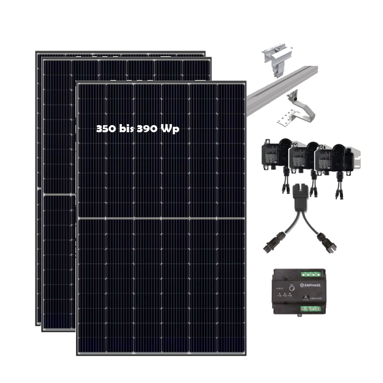 Photovoltaik Mini Anlagen - ÜBERSICHT - Modul Wechselrichter - Set's