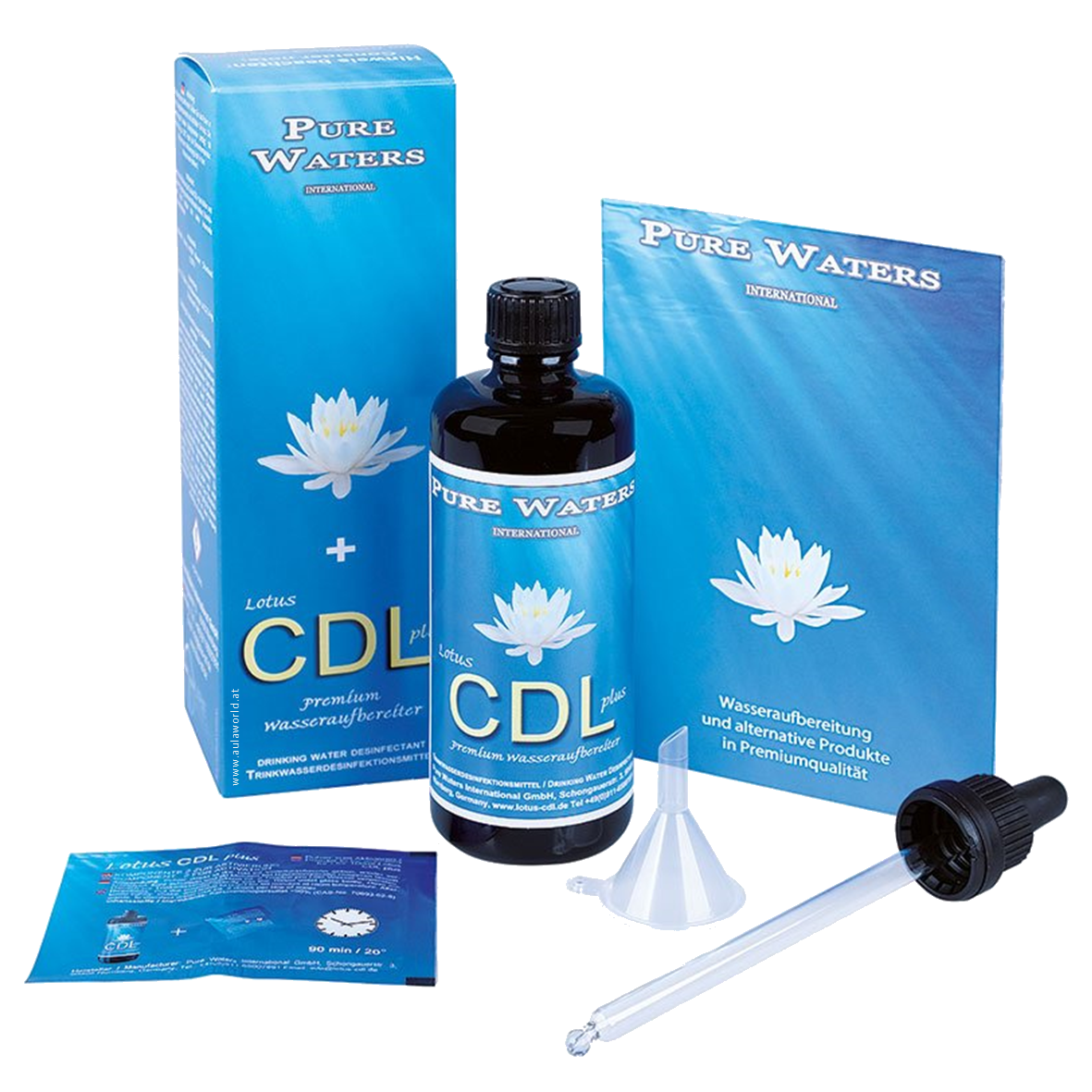 CDL / CDS plus Chlordioxid Power Wasser-Aufbereitung 