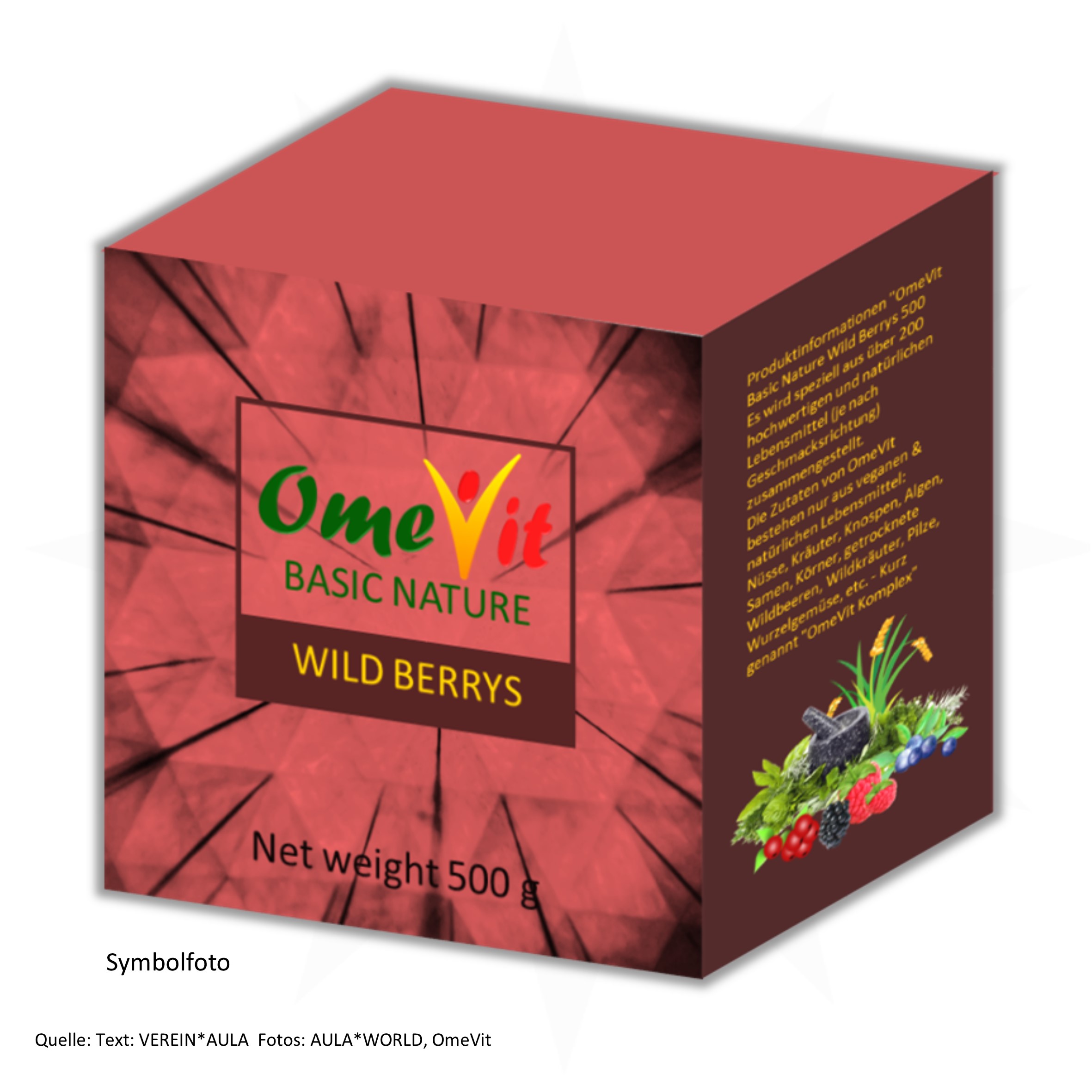 OMEVIT  NATURE WILD BERRYS 250 - 800 g  Coming soon 2 Q / 2023