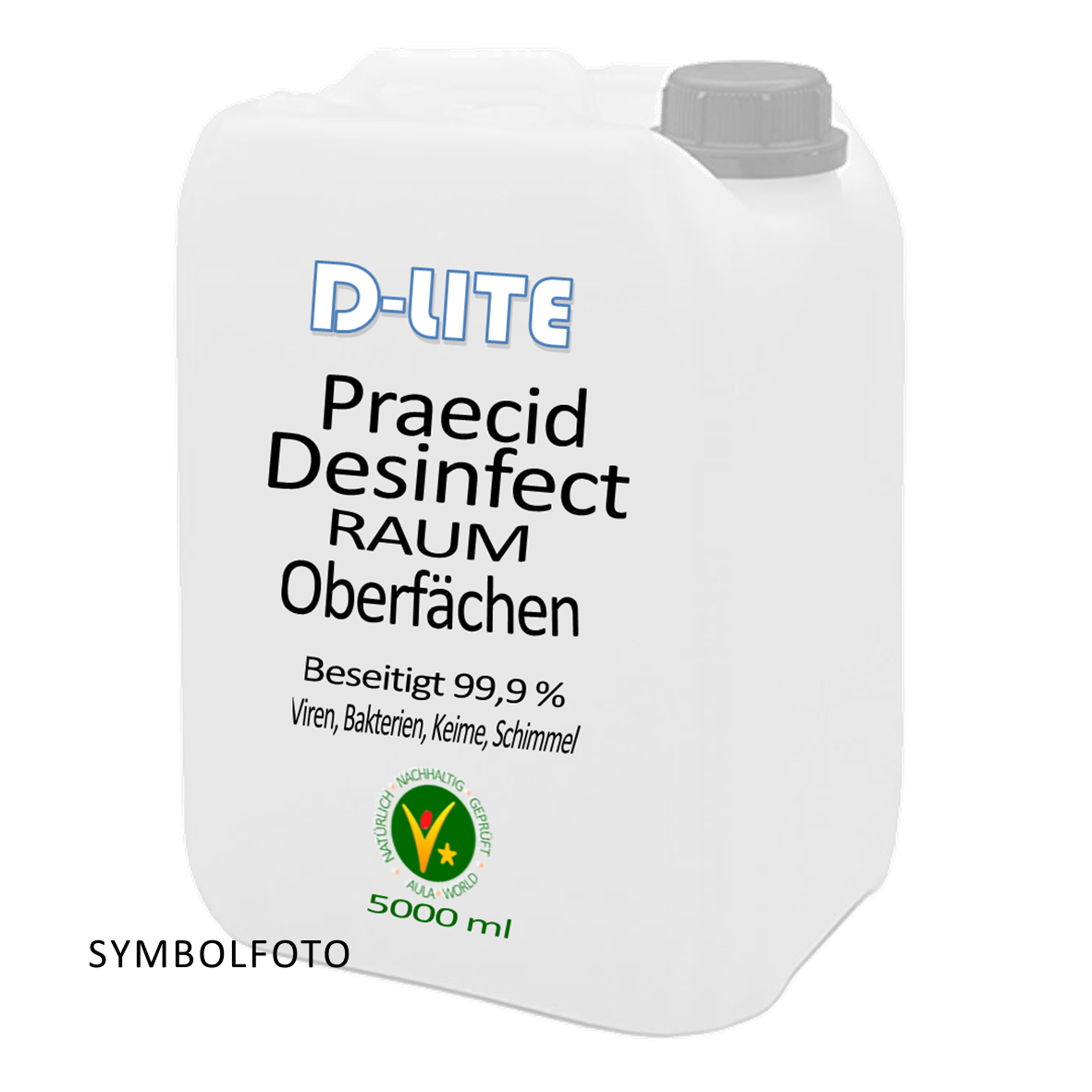 D-LITE  Praecid Raum Desinfect & Silver-Ions  5000 ml