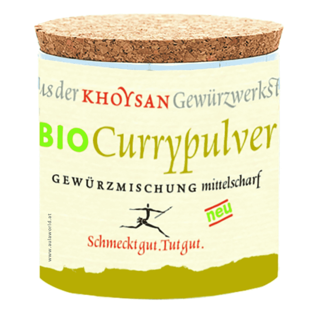 KHOYSAN Currypulver mittelscharf