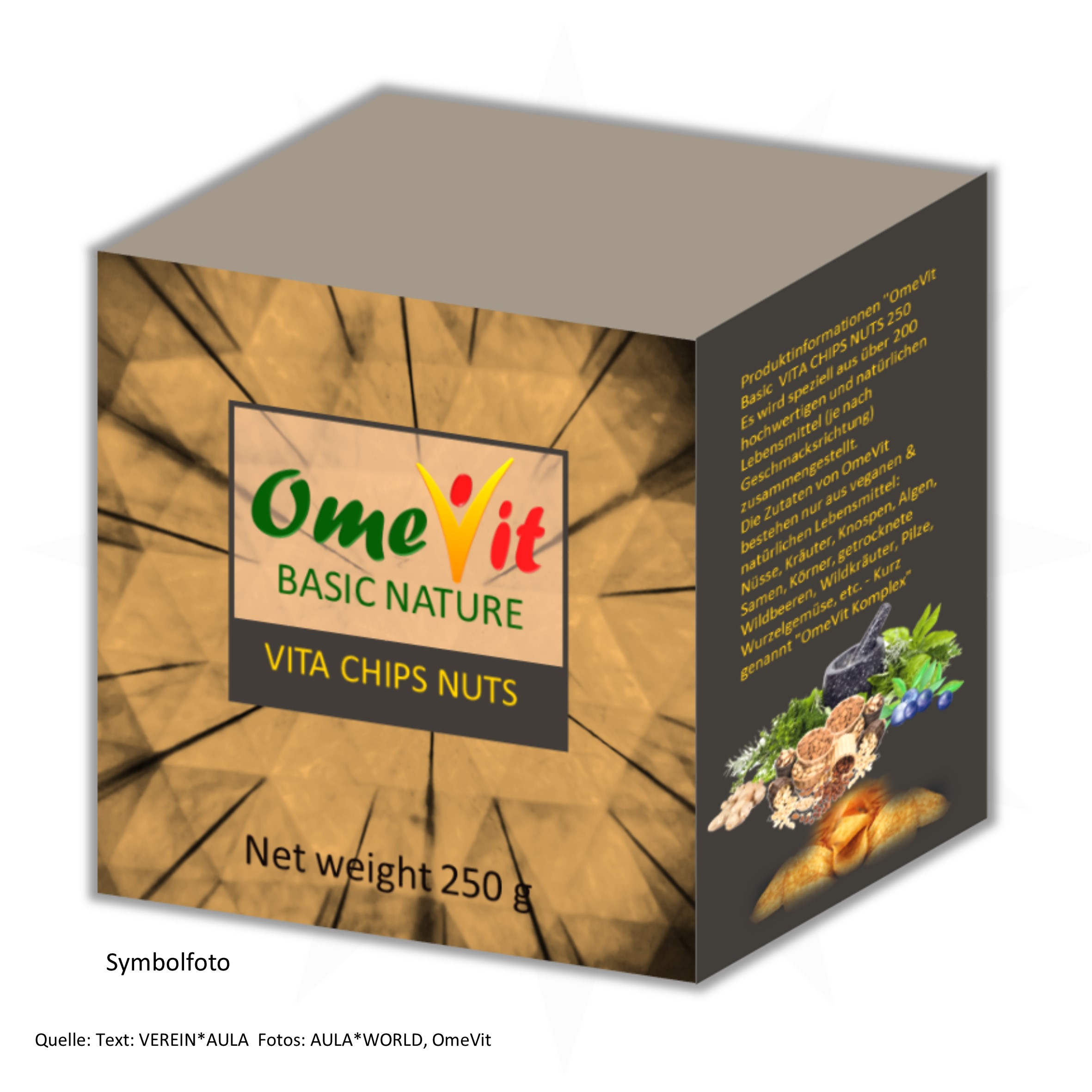 OMEVIT VITA CHIPS PRO NUTS 250 - Coming soon  2 Q / 2023