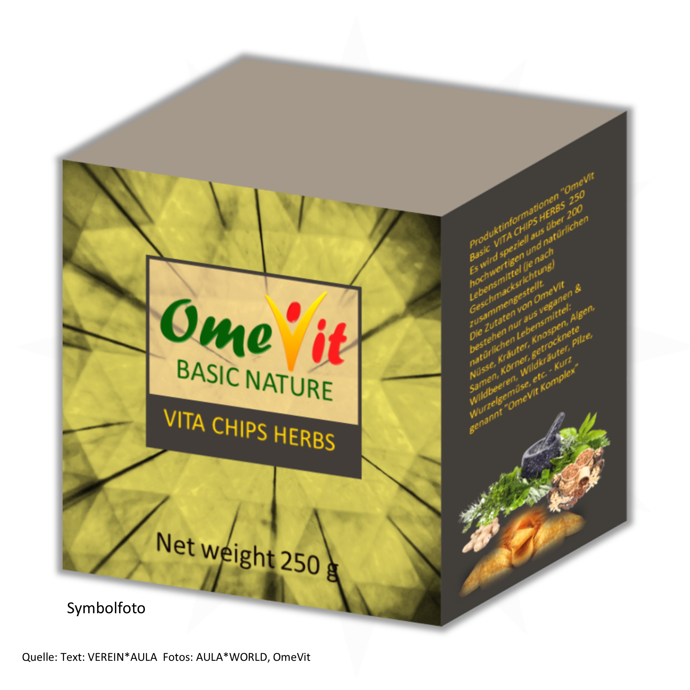 OMEVIT  VITA CHIPS HERBS 250 Coming soon 3 Q / 2023